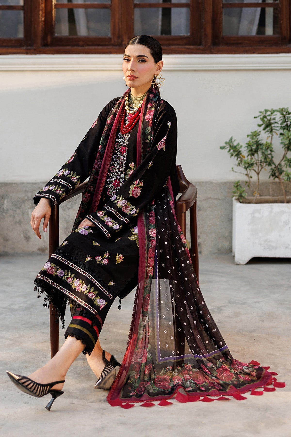 Alizeh | Eid Festive Lawn | AF-EL-7051-Vogue - by Libasekhas UK - Registered Vendor of : Alizeh - 100% Original Designer Dress