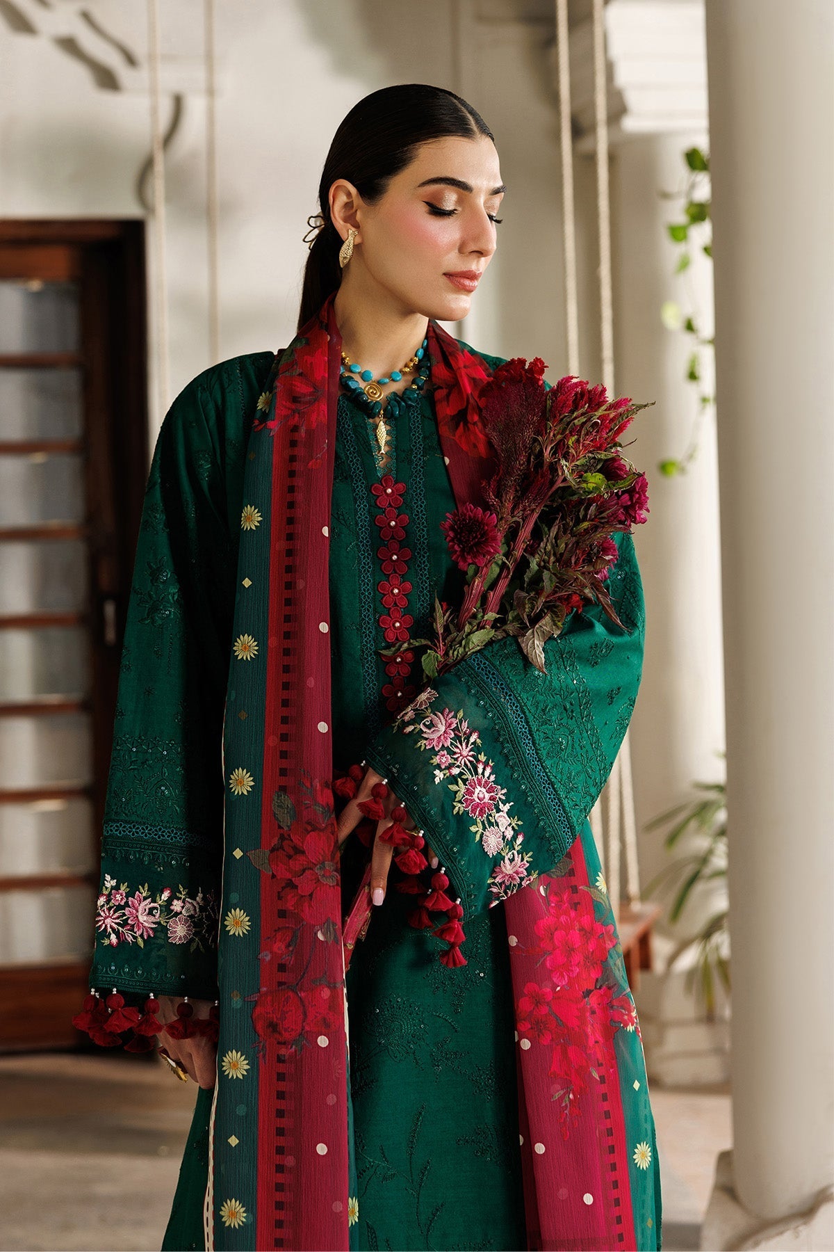 Alizeh | Eid Festive Lawn | AF-EL-7053-Evlyn - by Libasekhas UK - Registered Vendor of : Alizeh - 100% Original Designer Dress