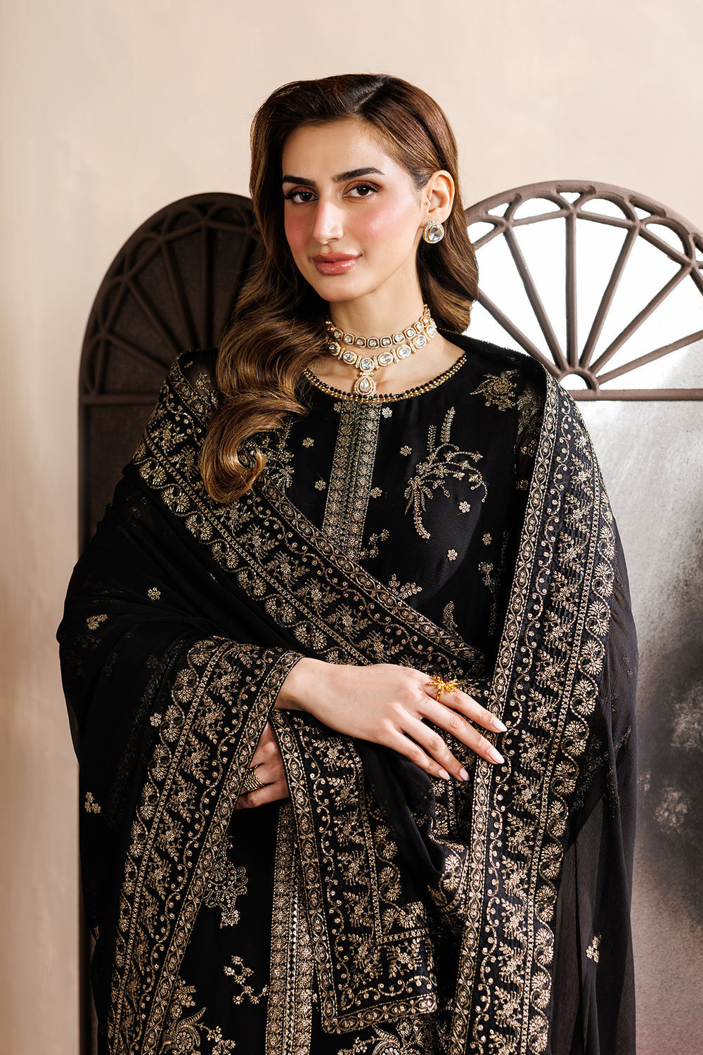 Zarif | Zayrah Formals | ZYR-SUMBUL-05 - by Libasekhas UK - Registered Vendor of : Zarif - 100% Original Designer Dress