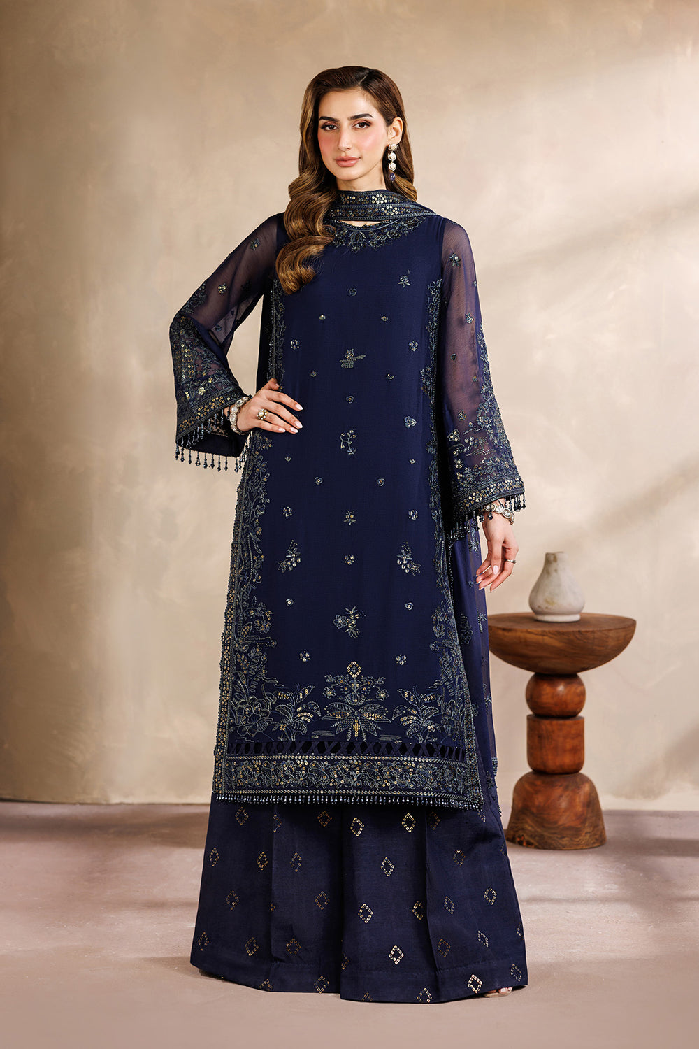 Zarif | Zayrah Formals | ZYR-AFSHAAN-07 - by Libasekhas UK - Registered Vendor of : Zarif - 100% Original Designer Dress