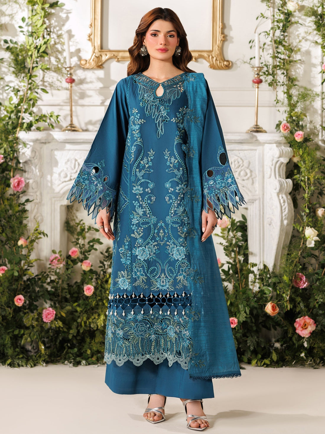 Parishay | Marbella Summer Lawn 26 | MB-10 - by Libasekhas - Registered Vendor of : Parishay - 100% Original Designer Dress