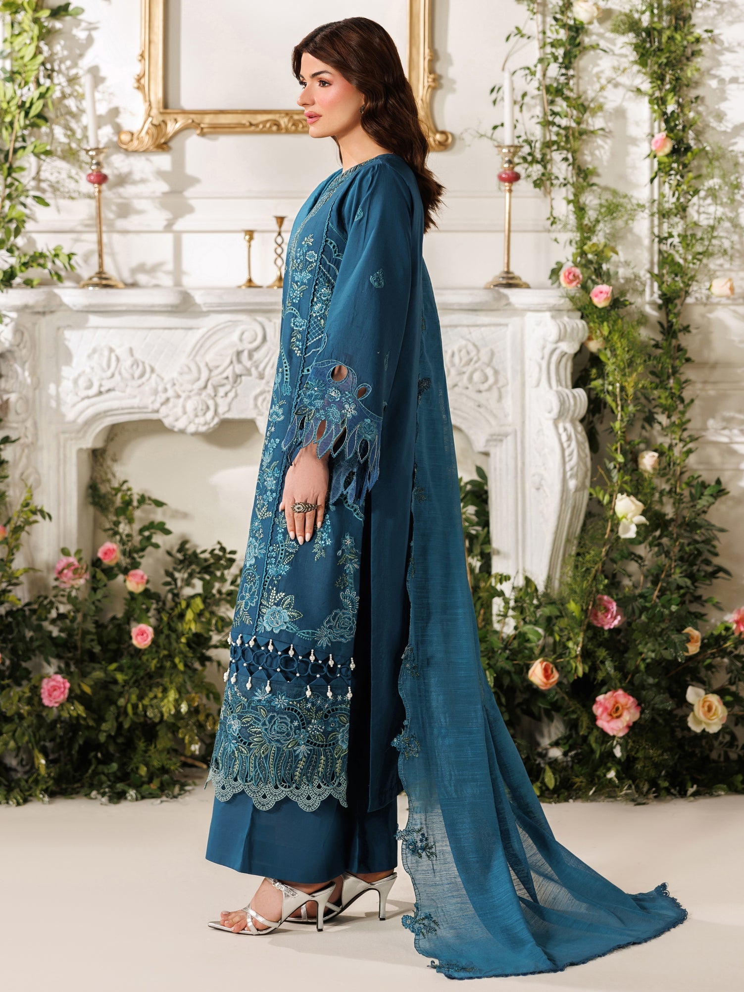 Parishay | Marbella Summer Lawn 26 | MB-10 - by Libasekhas - Registered Vendor of : Parishay - 100% Original Designer Dress