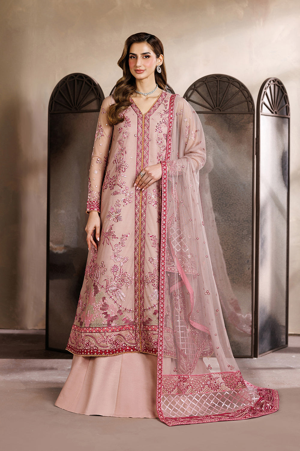 Zarif | Zayrah Formals | ZYR-PARISA-02 - by Libasekhas UK - Registered Vendor of : Zarif - 100% Original Designer Dress