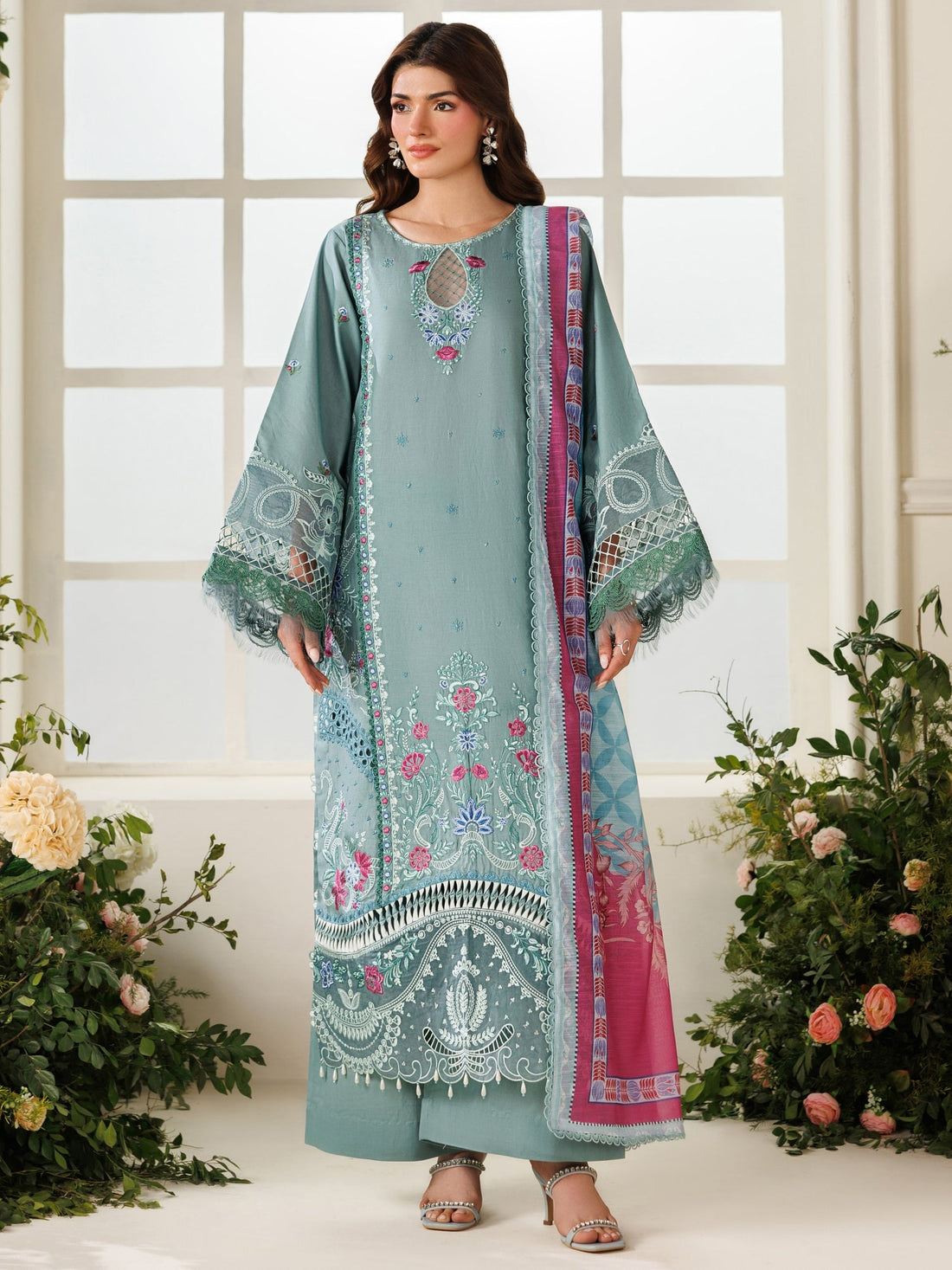 Parishay | Marbella Summer Lawn 26 | MB-11 - by Libasekhas - Registered Vendor of : Parishay - 100% Original Designer Dress