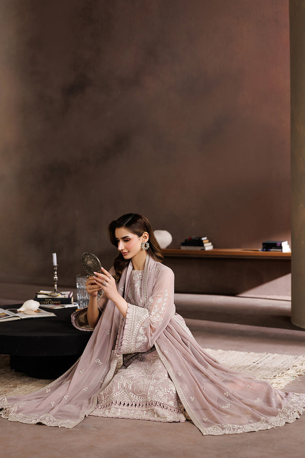 Zarif | Zayrah Formals | ZYR-SUNEHRI-08 - by Libasekhas UK - Registered Vendor of : Zarif - 100% Original Designer Dress