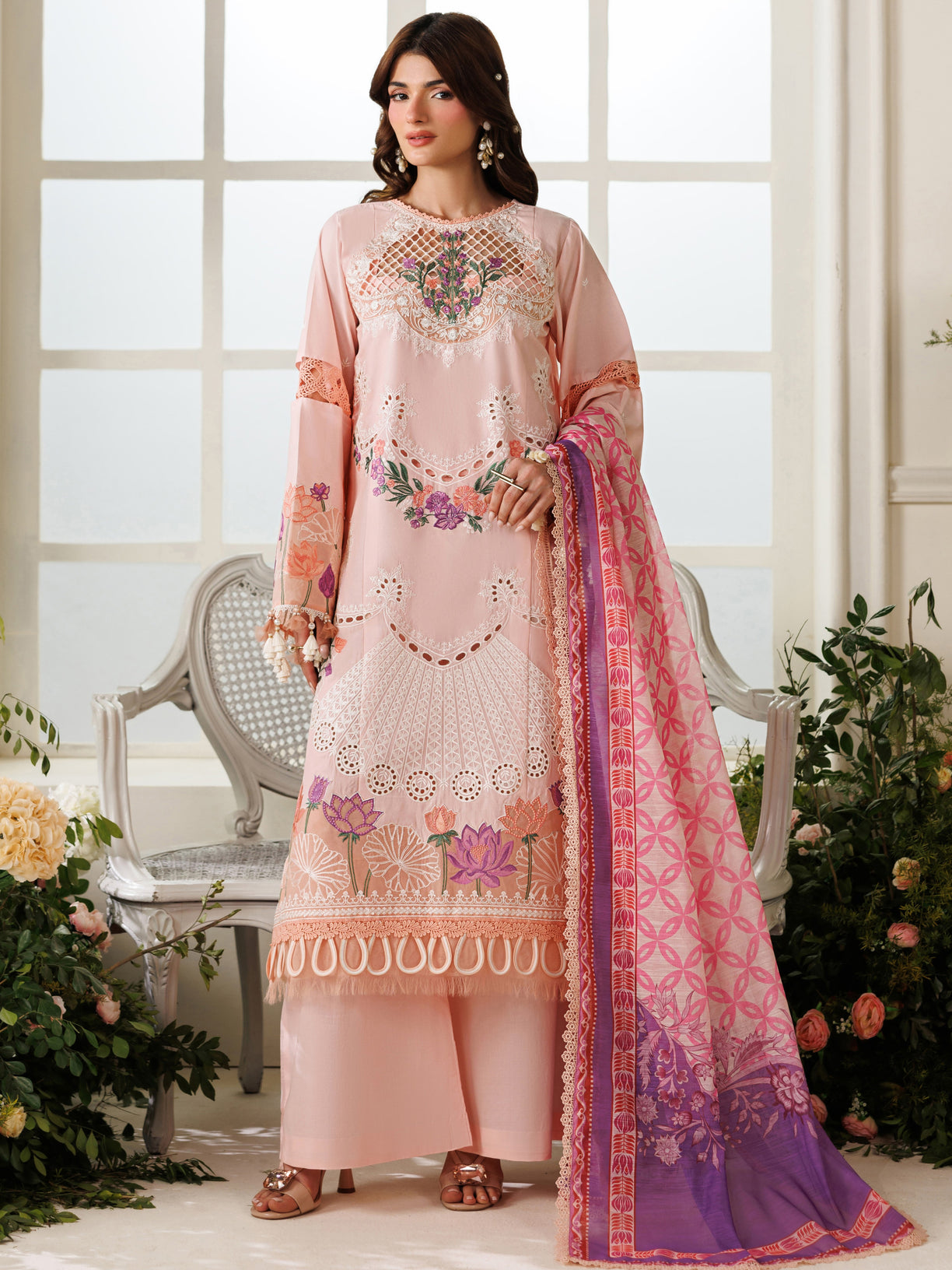 Parishay | Marbella Summer Lawn 26 | MB-13 - by Libasekhas - Registered Vendor of : Parishay - 100% Original Designer Dress