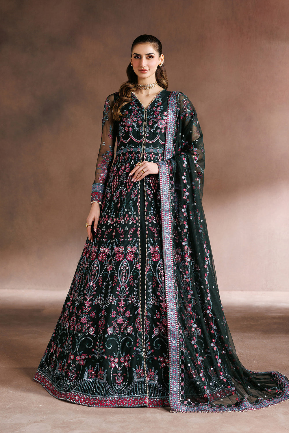 Zarif | Zayrah Formals |ZYR-PARWAN-03 - by Libasekhas UK - Registered Vendor of : Zarif - 100% Original Designer Dress