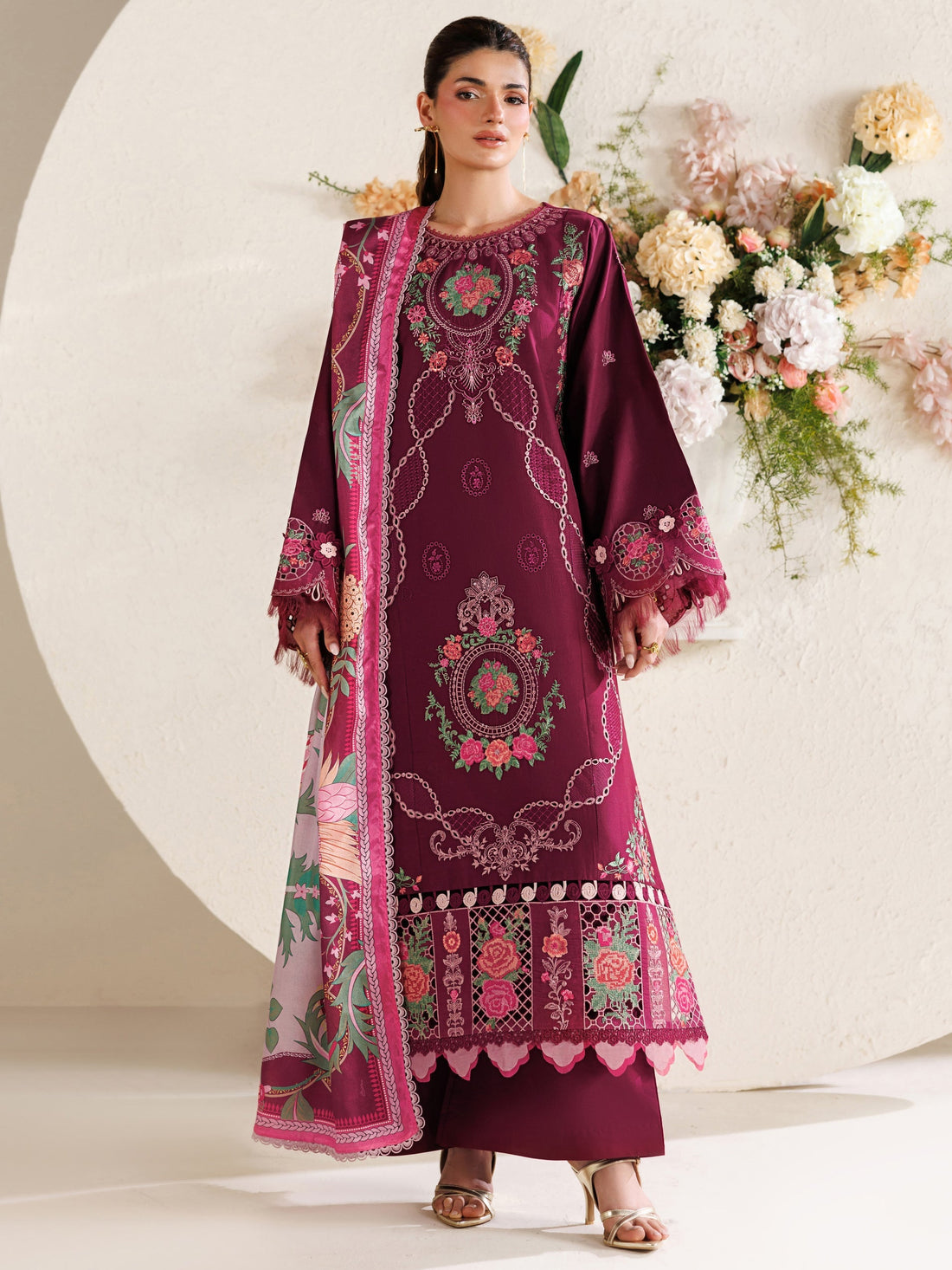 Parishay | Marbella Summer Lawn 26 | MB-03 - by Libasekhas - Registered Vendor of : Parishay - 100% Original Designer Dress