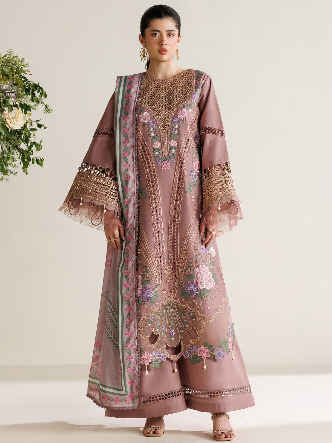 Parishay | Marbella Summer Lawn 26 | MB-01 - by Libasekhas - Registered Vendor of : Parishay - 100% Original Designer Dress