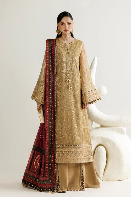 Jazmin | Mirelle Luxury Formals'26 | Golden Shirt & Trouser -UC-3136