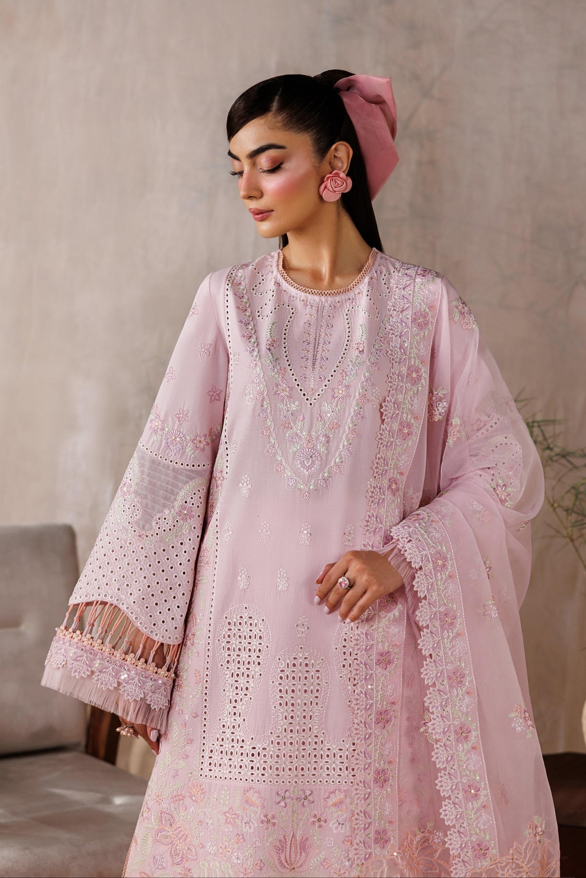 Akbar Aslam | Elea Lawn 26 | Porcelain - by Libasekhas UK - Registered Vendor of : Akbar Aslam - 100% Original Designer Dress