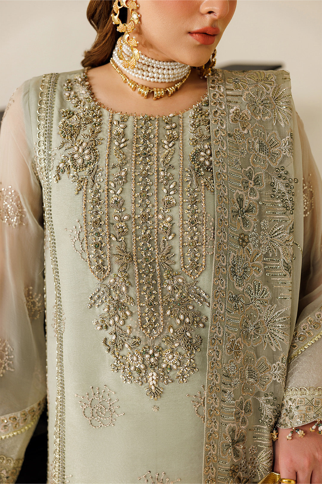 Alizeh | Aymal Luxury Bamber Chiffon | AF-BHM-4072-Javi - by Libasekhas UK - Registered Vendor of : Alizeh - 100% Original Designer Dress