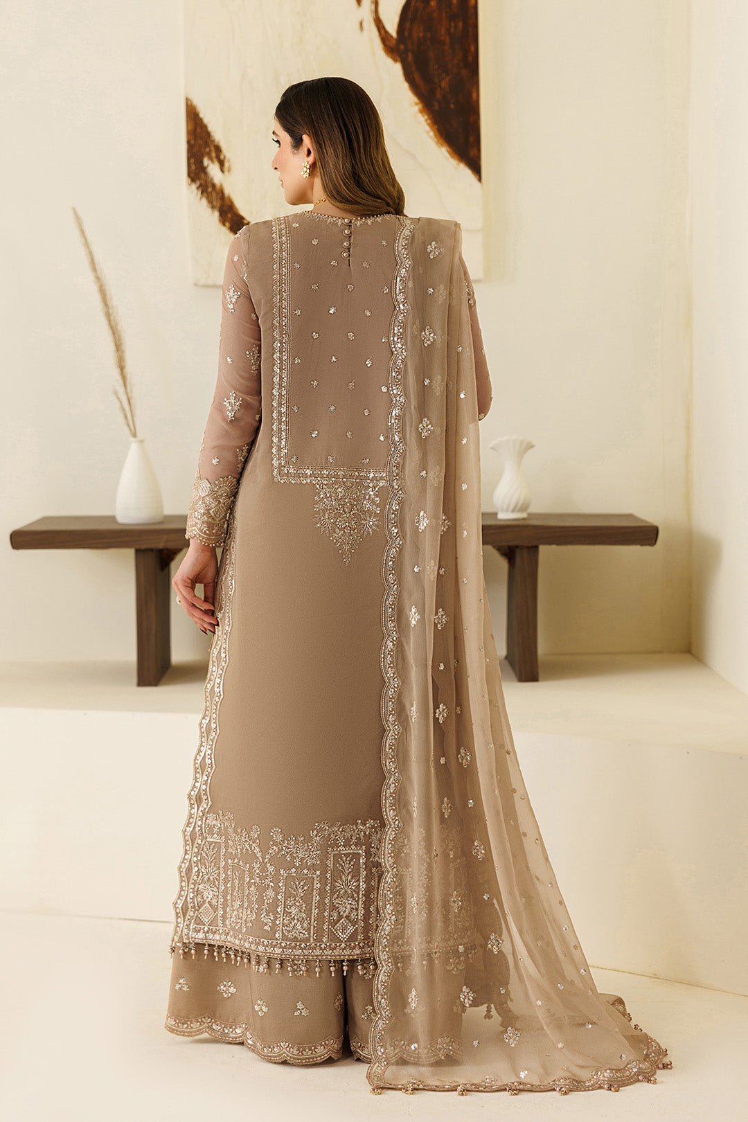 Alizeh | Aymal Luxury Bamber Chiffon | AF-BHM-4069-Dise - by Libasekhas UK - Registered Vendor of : Alizeh - 100% Original Designer Dress