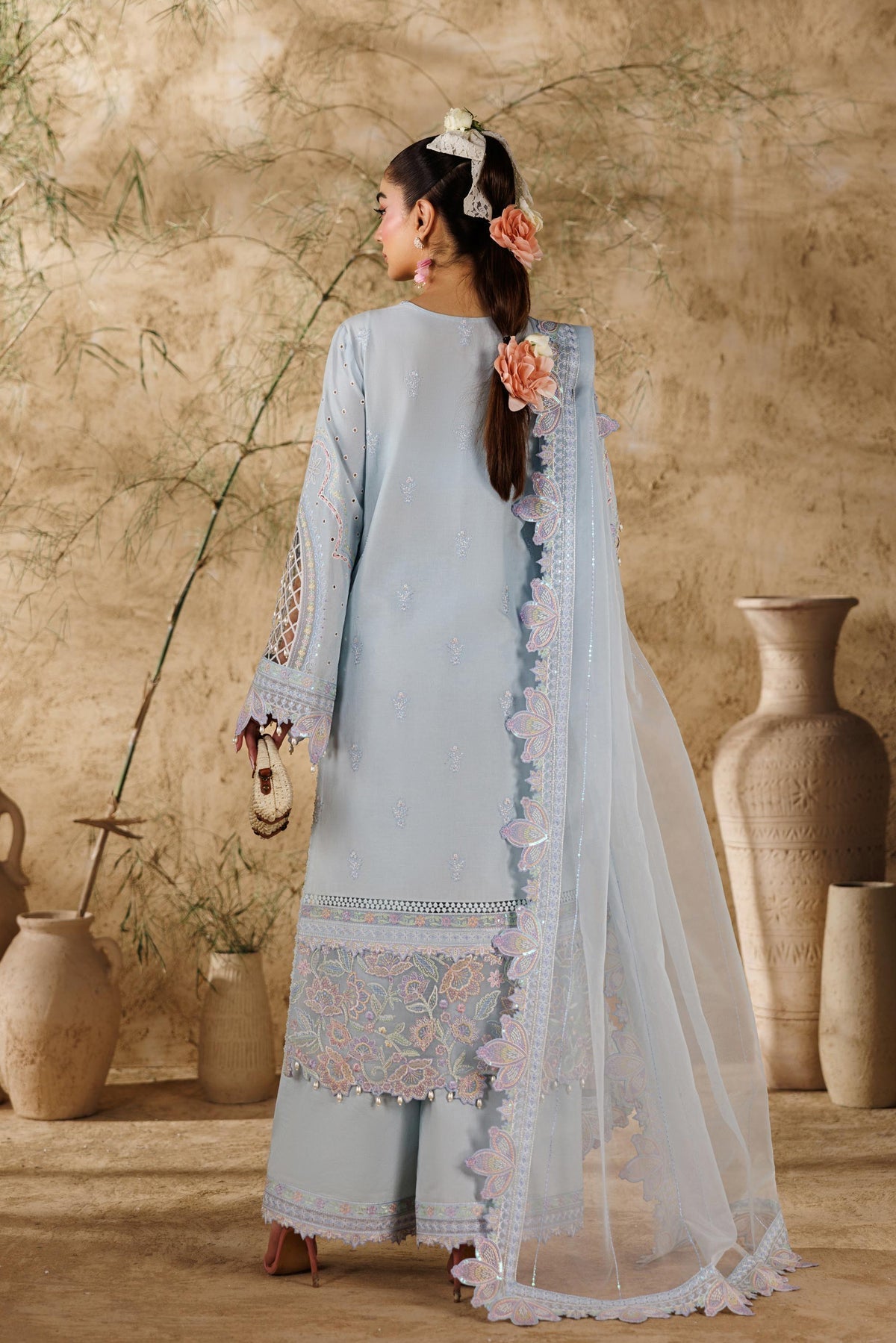 Akbar Aslam | Elea Lawn 26 | Saffron - by Libasekhas UK - Registered Vendor of : Akbar Aslam - 100% Original Designer Dress