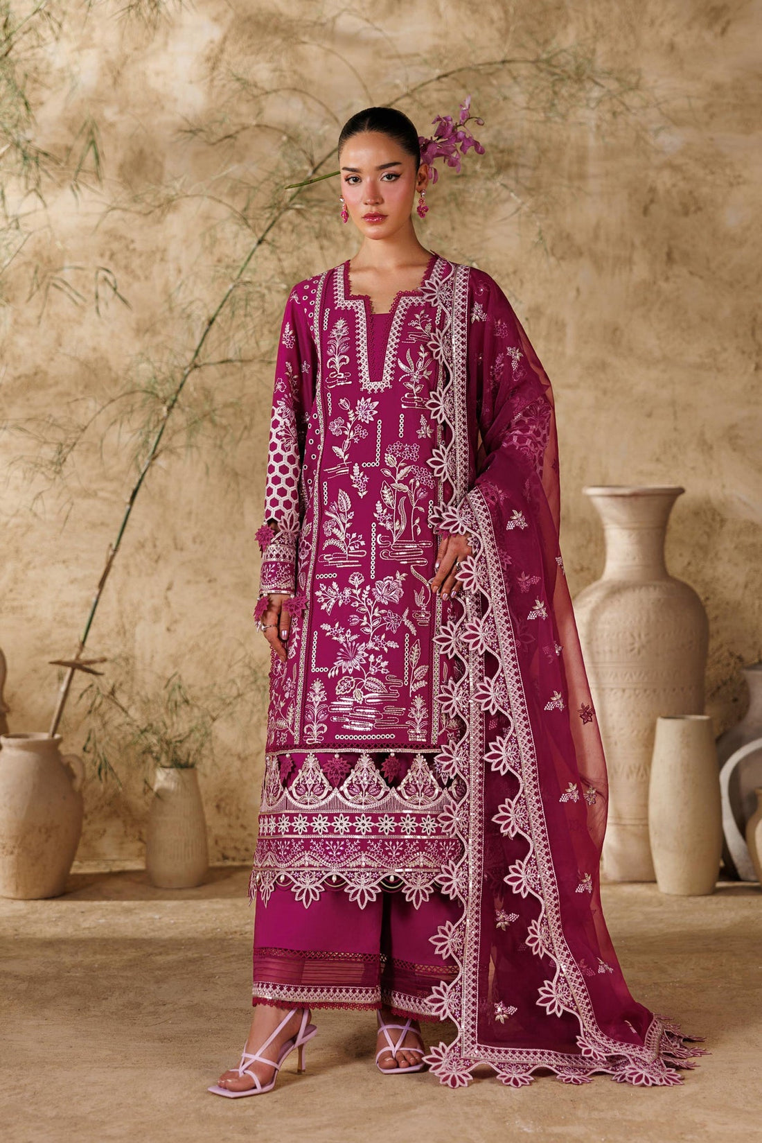Akbar Aslam | Elea Lawn 26 | Poise - by Libasekhas UK - Registered Vendor of : Akbar Aslam - 100% Original Designer Dress