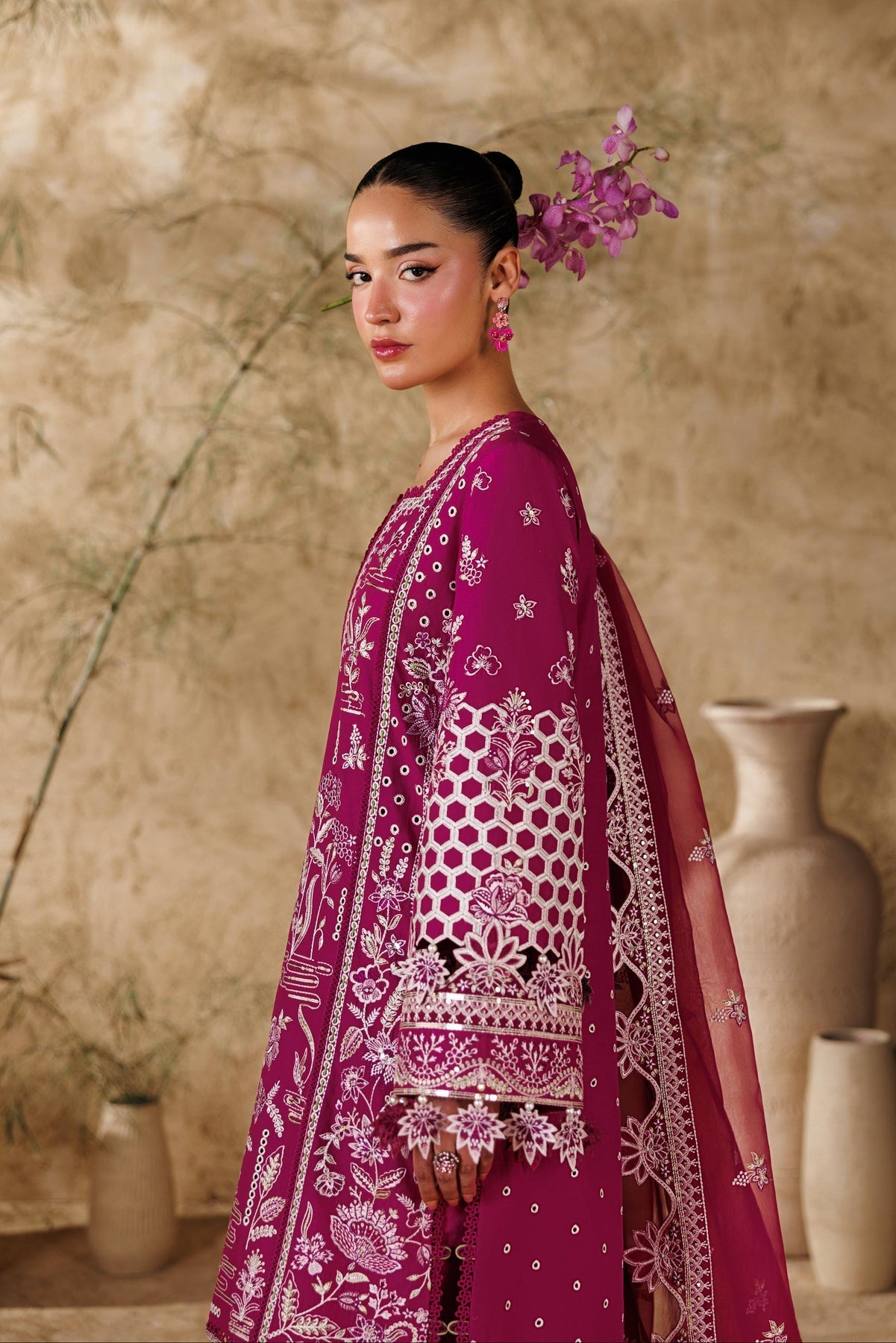Akbar Aslam | Elea Lawn 26 | Poise - by Libasekhas UK - Registered Vendor of : Akbar Aslam - 100% Original Designer Dress