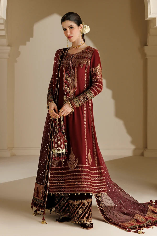 Jazmin | Velvet | Embroidered Velvet Formal CVF26-D10