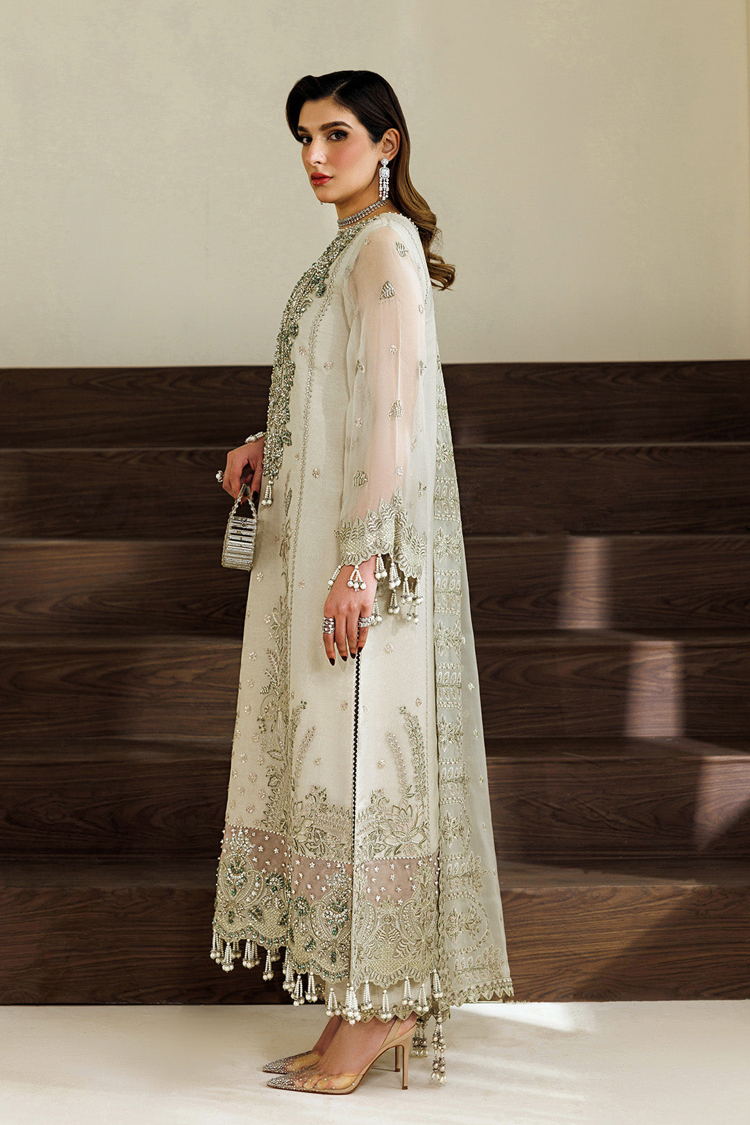 Alizeh | Aymal Luxury Bamber Chiffon | AF-BHM-4074-Navya - by Libasekhas UK - Registered Vendor of : Alizeh - 100% Original Designer Dress