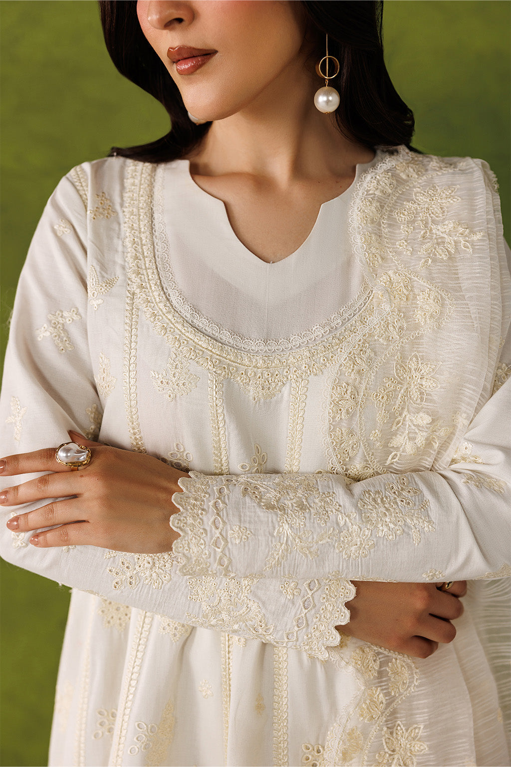 Emaan Adeel | Elevated Essentials 26 | IVORY EDIT - by Libasekhas UK - Registered Vendor of : Emaan Adeel - 100% Original Designer Dress