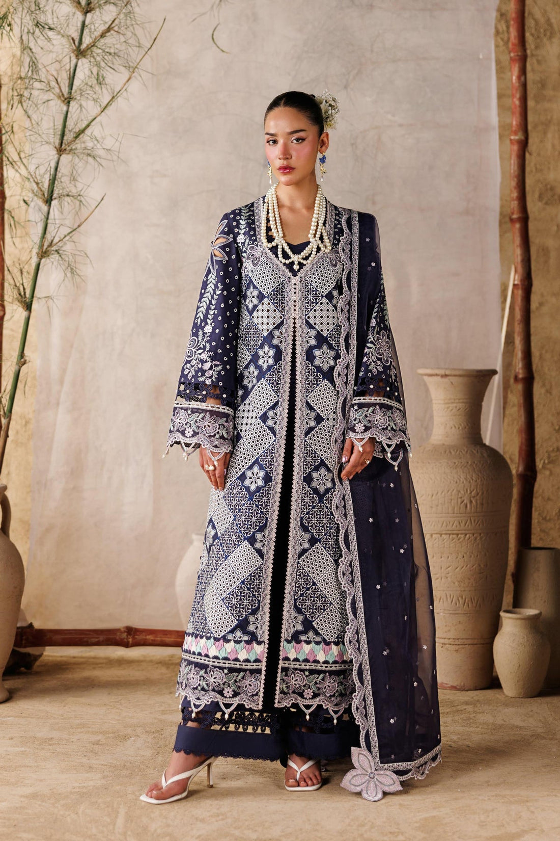 Akbar Aslam | Elea Lawn 26 | Veloure - by Libasekhas UK - Registered Vendor of : Akbar Aslam - 100% Original Designer Dress