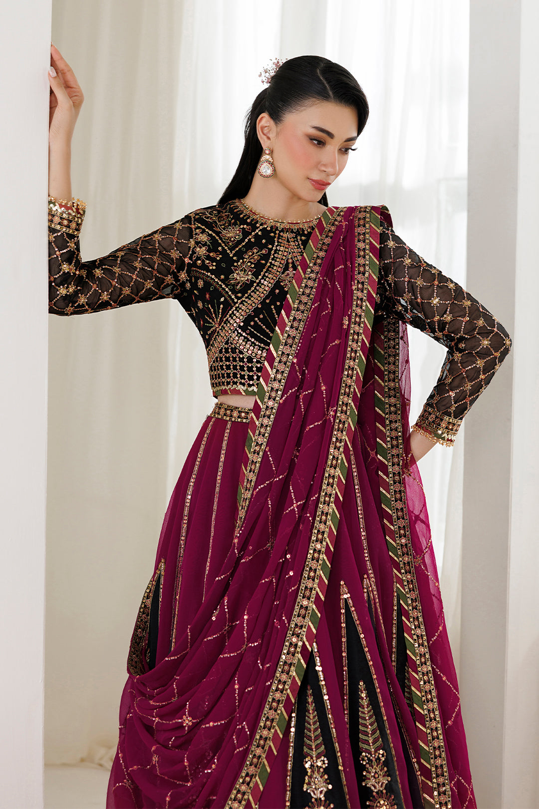 Alizeh | La Ruhe Formals | AF-CH-2265-Nevra - by Libasekhas UK - Registered Vendor of : Alizeh - 100% Original Designer Dress