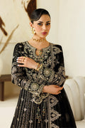 Alizeh | Aymal Luxury Bamber Chiffon | AF-BHM-4073-Blanc - by Libasekhas UK - Registered Vendor of : Alizeh - 100% Original Designer Dress