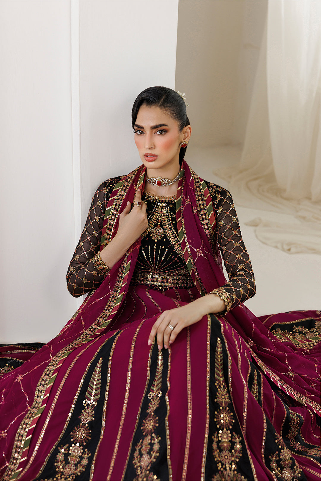 Alizeh | La Ruhe Formals | AF-CH-2265-Nevra - by Libasekhas UK - Registered Vendor of : Alizeh - 100% Original Designer Dress