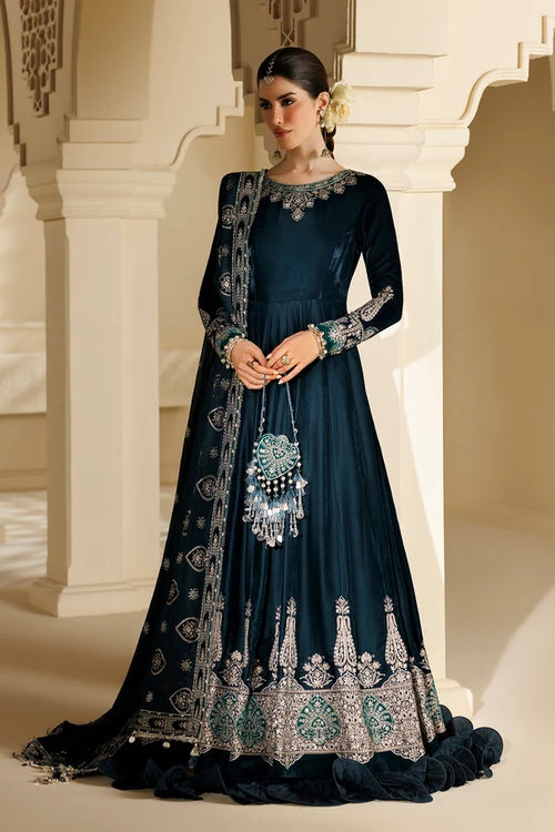 Jazmin | Velvet | Embroidered Velvet Formal CVF26-D12
