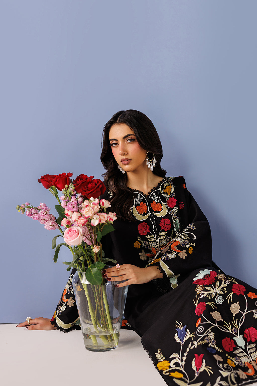 Emaan Adeel | Elevated Essentials 26 | LURELLE - by Libasekhas UK - Registered Vendor of : Emaan Adeel - 100% Original Designer Dress