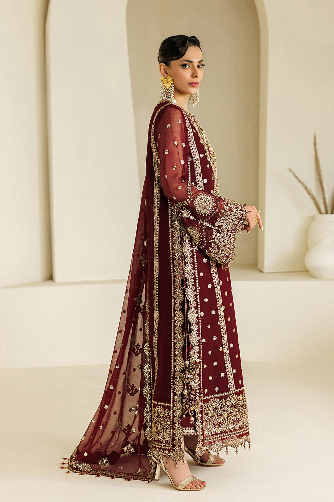 Alizeh | Aymal Luxury Bamber Chiffon | AF-BHM-4071-Lira - by Libasekhas UK - Registered Vendor of : Alizeh - 100% Original Designer Dress