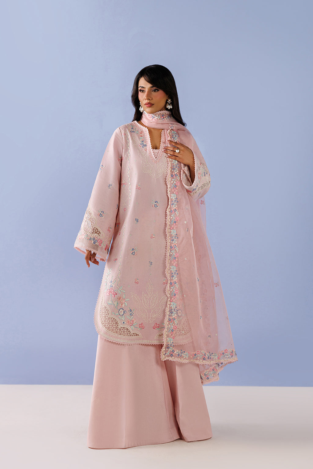 Emaan Adeel | Elevated Essentials 26 | EVORA - by Libasekhas UK - Registered Vendor of : Emaan Adeel - 100% Original Designer Dress