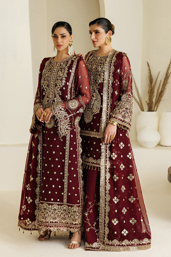 Alizeh | Aymal Luxury Bamber Chiffon | AF-BHM-4071-Lira - by Libasekhas UK - Registered Vendor of : Alizeh - 100% Original Designer Dress