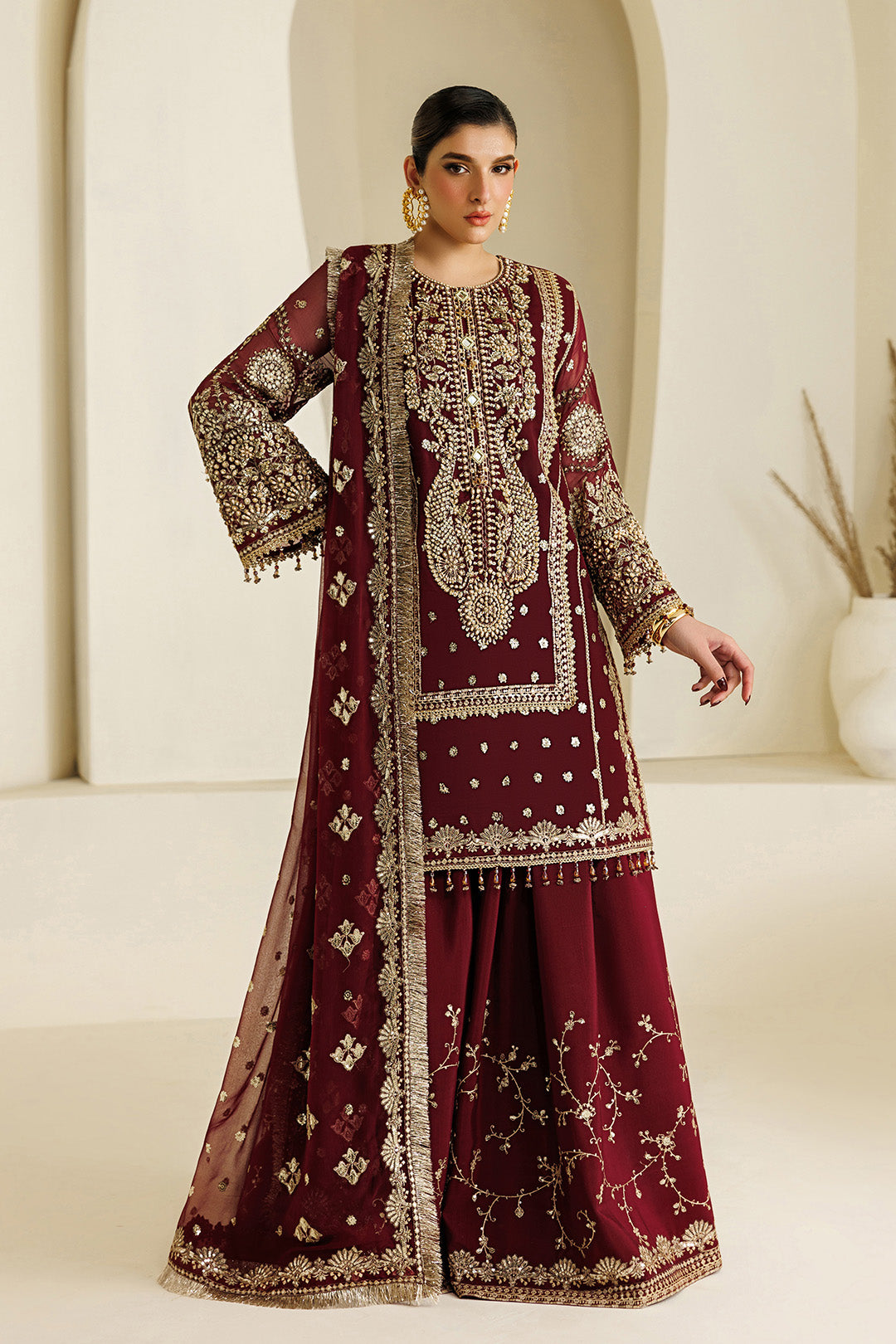 Alizeh | Aymal Luxury Bamber Chiffon | AF-BHM-4071-Lira - by Libasekhas UK - Registered Vendor of : Alizeh - 100% Original Designer Dress
