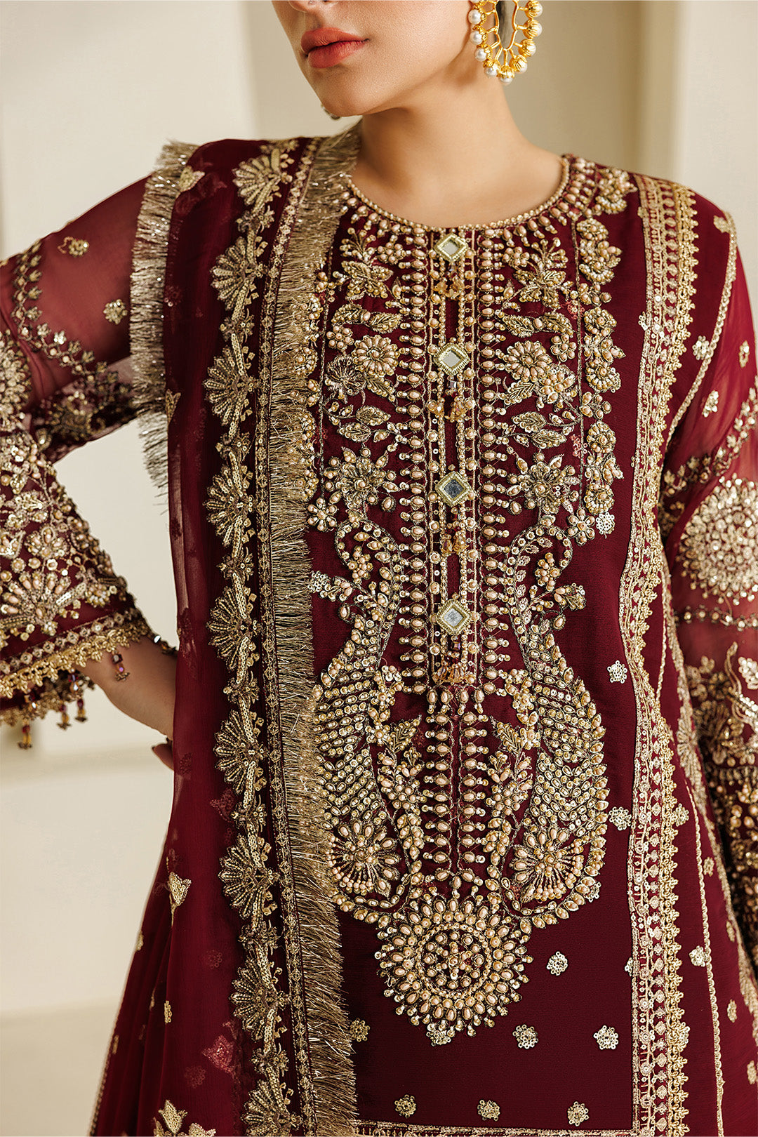 Alizeh | Aymal Luxury Bamber Chiffon | AF-BHM-4071-Lira - by Libasekhas UK - Registered Vendor of : Alizeh - 100% Original Designer Dress