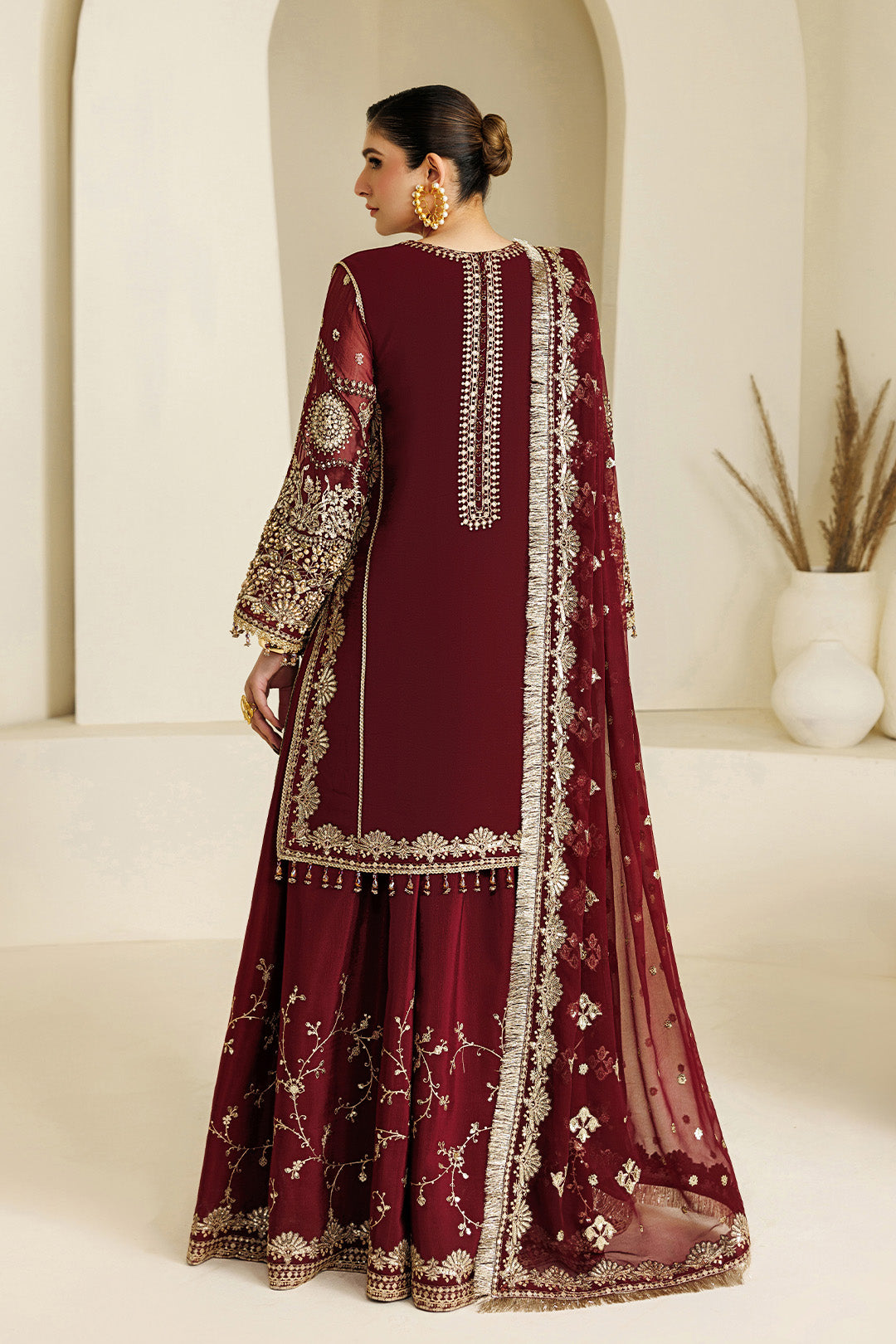 Alizeh | Aymal Luxury Bamber Chiffon | AF-BHM-4071-Lira - by Libasekhas UK - Registered Vendor of : Alizeh - 100% Original Designer Dress