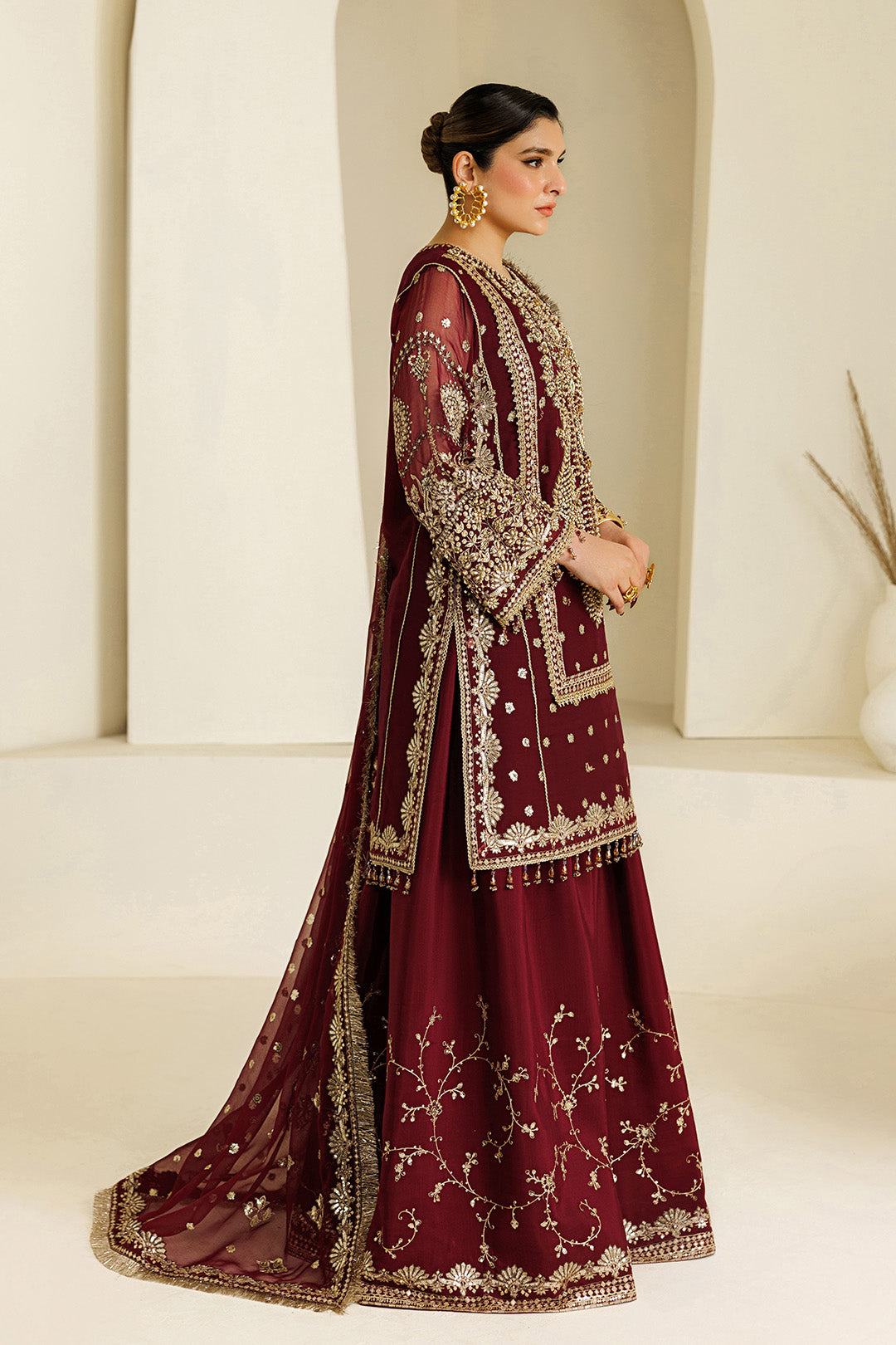 Alizeh | Aymal Luxury Bamber Chiffon | AF-BHM-4071-Lira - by Libasekhas UK - Registered Vendor of : Alizeh - 100% Original Designer Dress