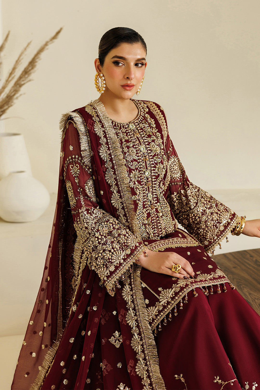 Alizeh | Aymal Luxury Bamber Chiffon | AF-BHM-4071-Lira - by Libasekhas UK - Registered Vendor of : Alizeh - 100% Original Designer Dress