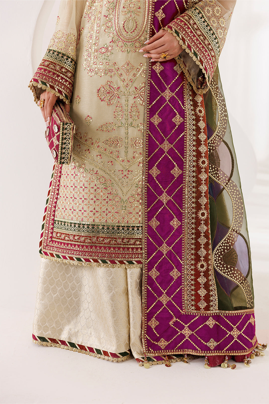 Alizeh | La Ruhe Formals | AF-CH-2264-Cew - by Libasekhas UK - Registered Vendor of : Alizeh - 100% Original Designer Dress