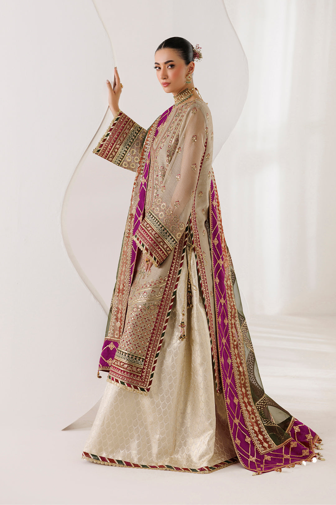 Alizeh | La Ruhe Formals | AF-CH-2264-Cew - by Libasekhas UK - Registered Vendor of : Alizeh - 100% Original Designer Dress