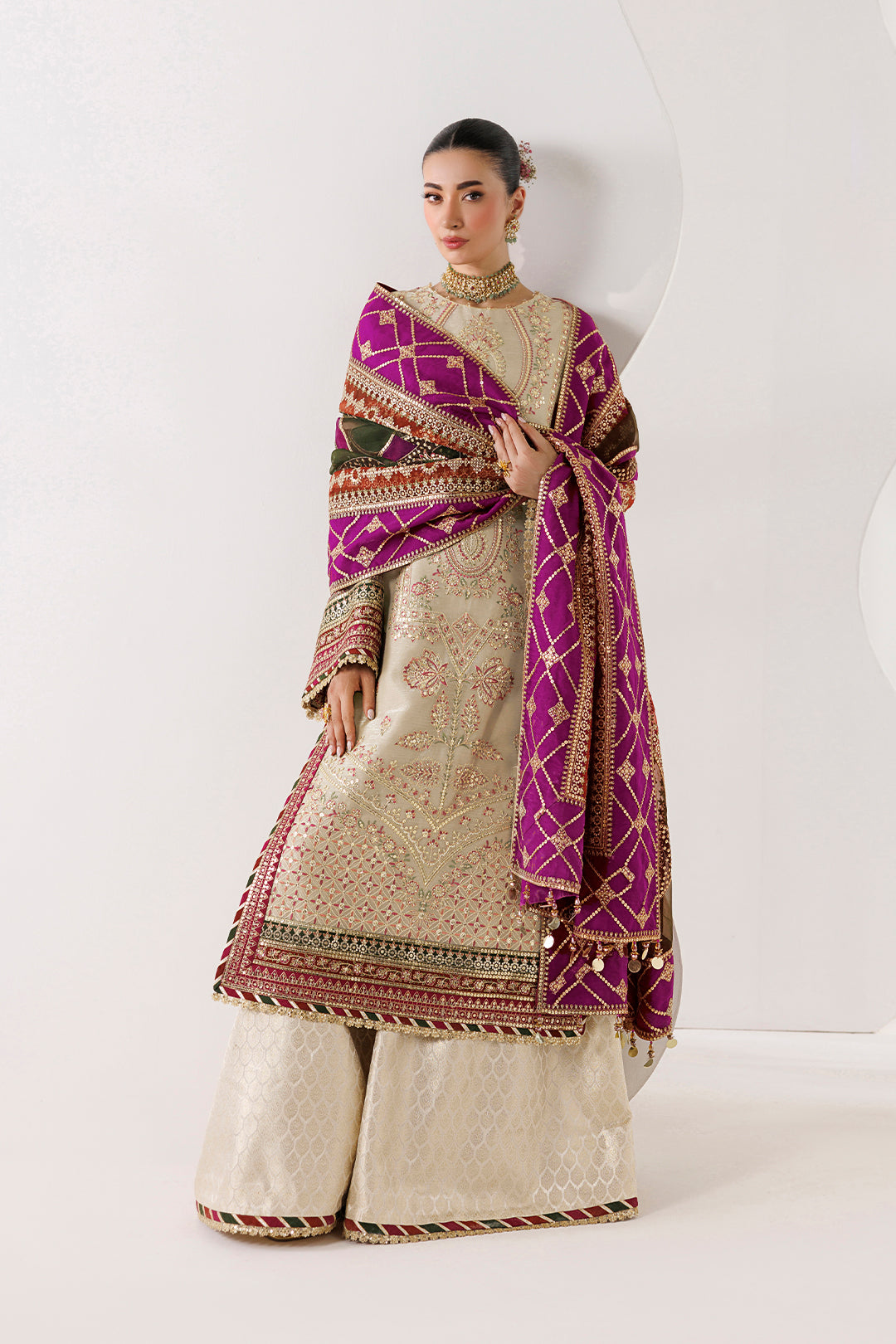 Alizeh | La Ruhe Formals | AF-CH-2264-Cew - by Libasekhas UK - Registered Vendor of : Alizeh - 100% Original Designer Dress