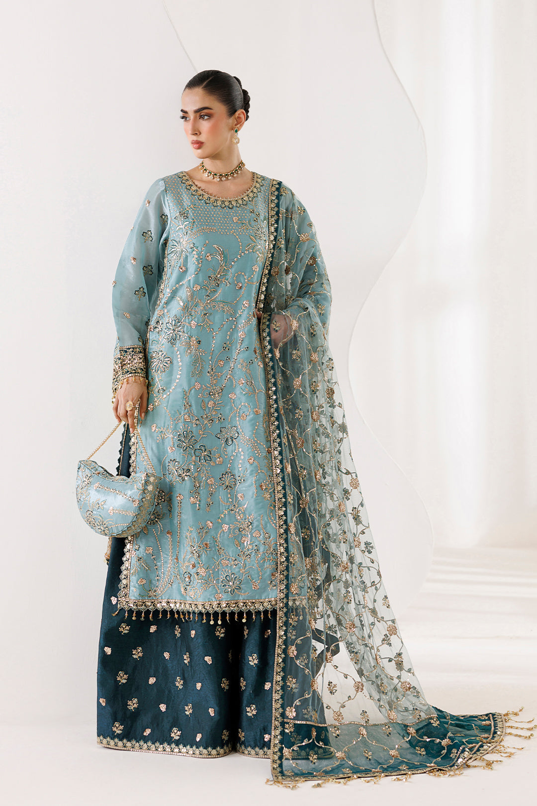 Alizeh | La Ruhe Formals | AF-CH-2266-Scotch - by Libasekhas UK - Registered Vendor of : Alizeh - 100% Original Designer Dress