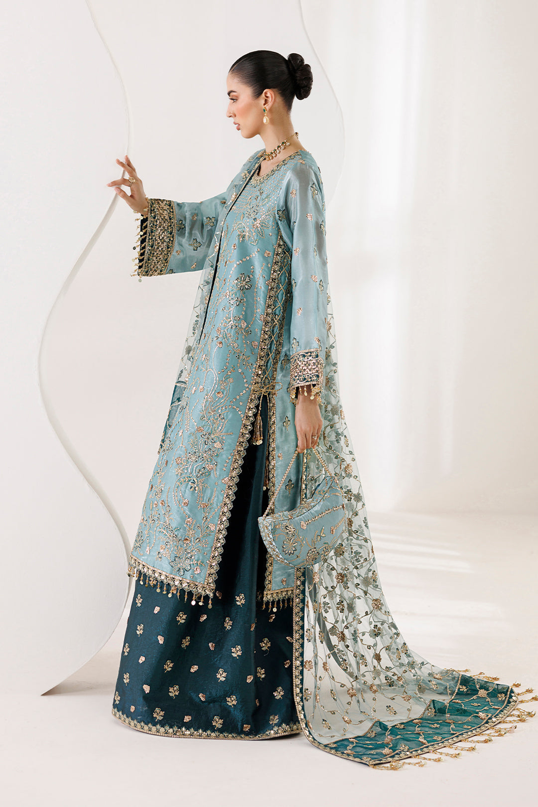 Alizeh | La Ruhe Formals | AF-CH-2266-Scotch - by Libasekhas UK - Registered Vendor of : Alizeh - 100% Original Designer Dress