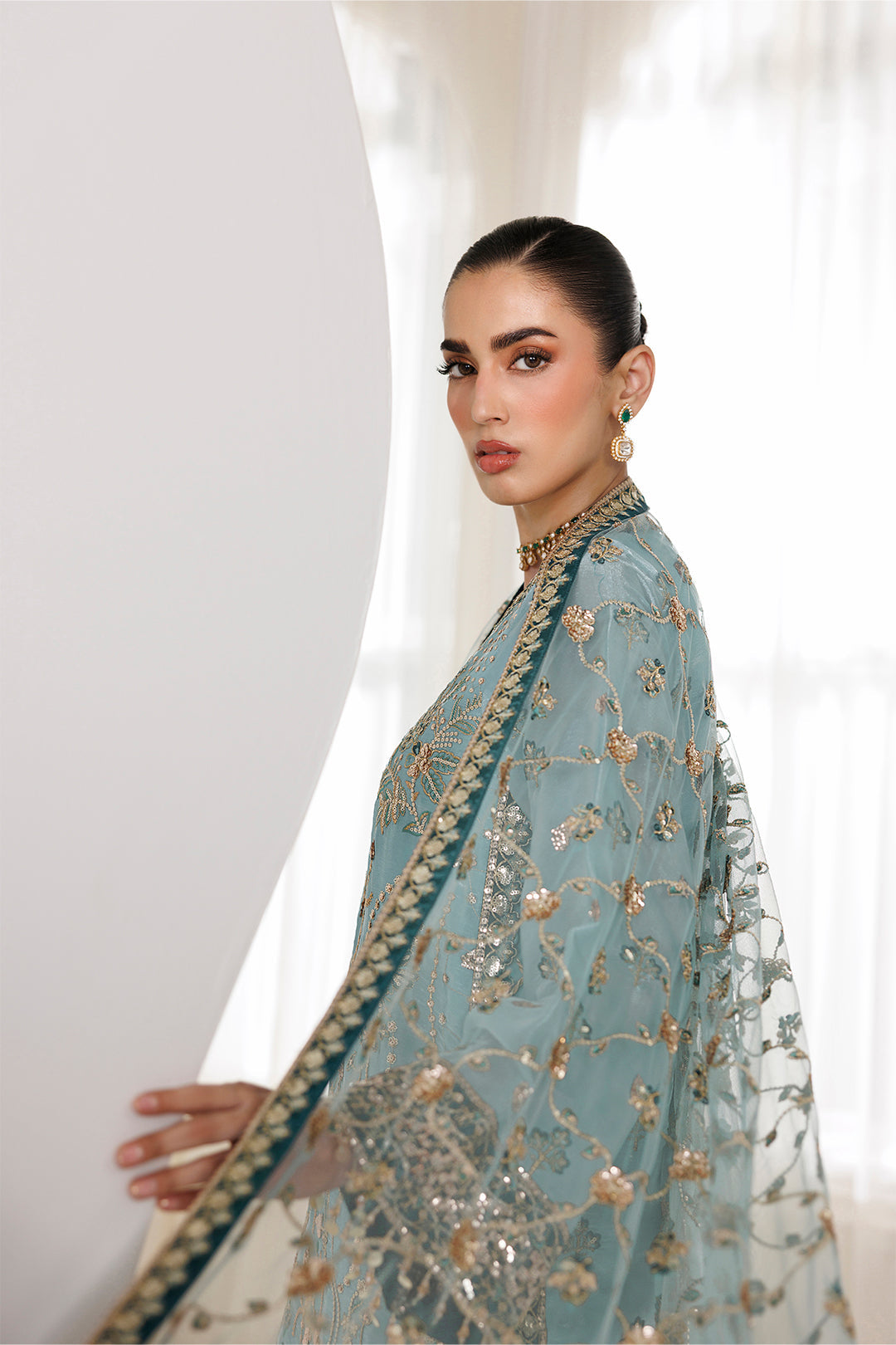 Alizeh | La Ruhe Formals | AF-CH-2266-Scotch - by Libasekhas UK - Registered Vendor of : Alizeh - 100% Original Designer Dress