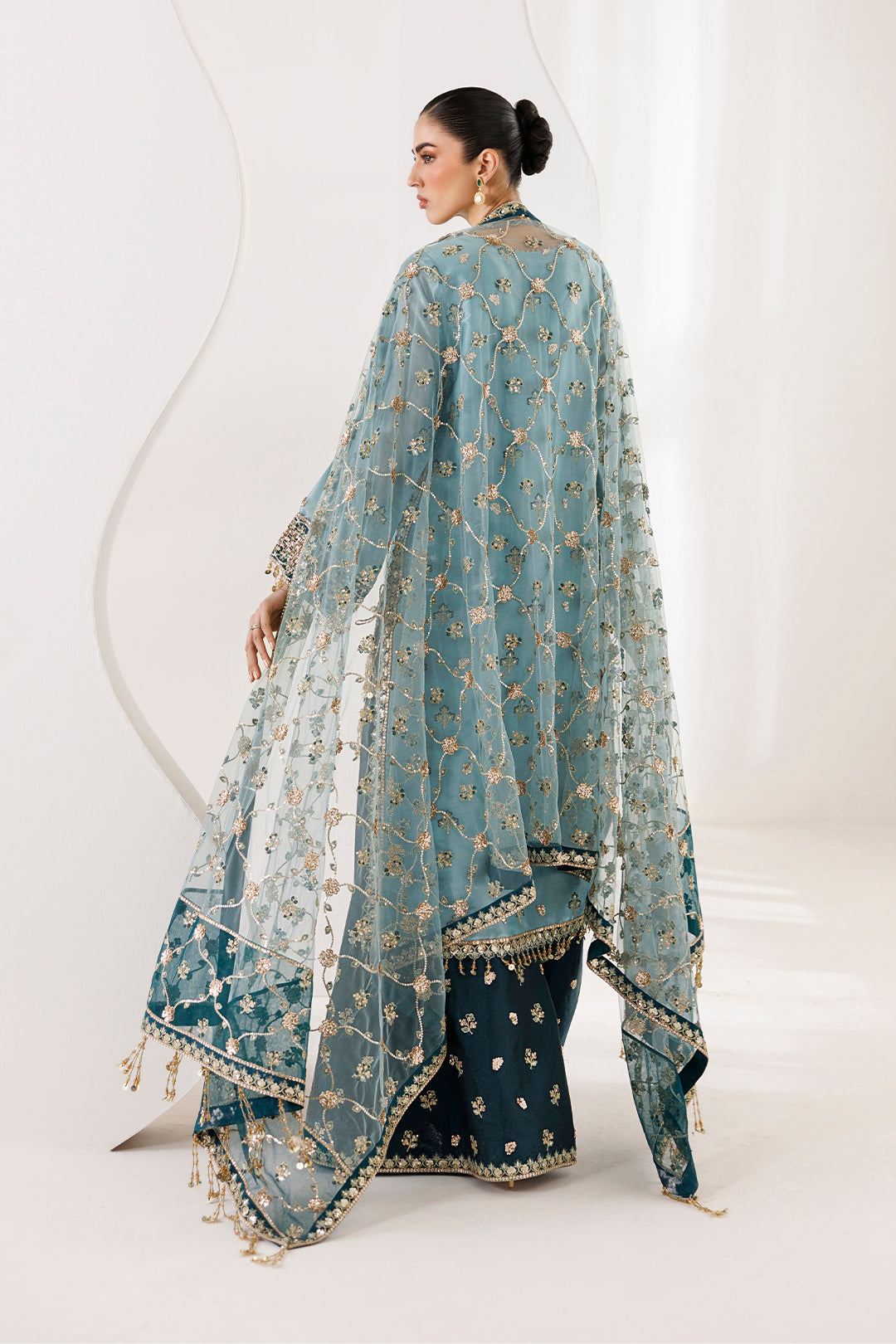 Alizeh | La Ruhe Formals | AF-CH-2266-Scotch - by Libasekhas UK - Registered Vendor of : Alizeh - 100% Original Designer Dress