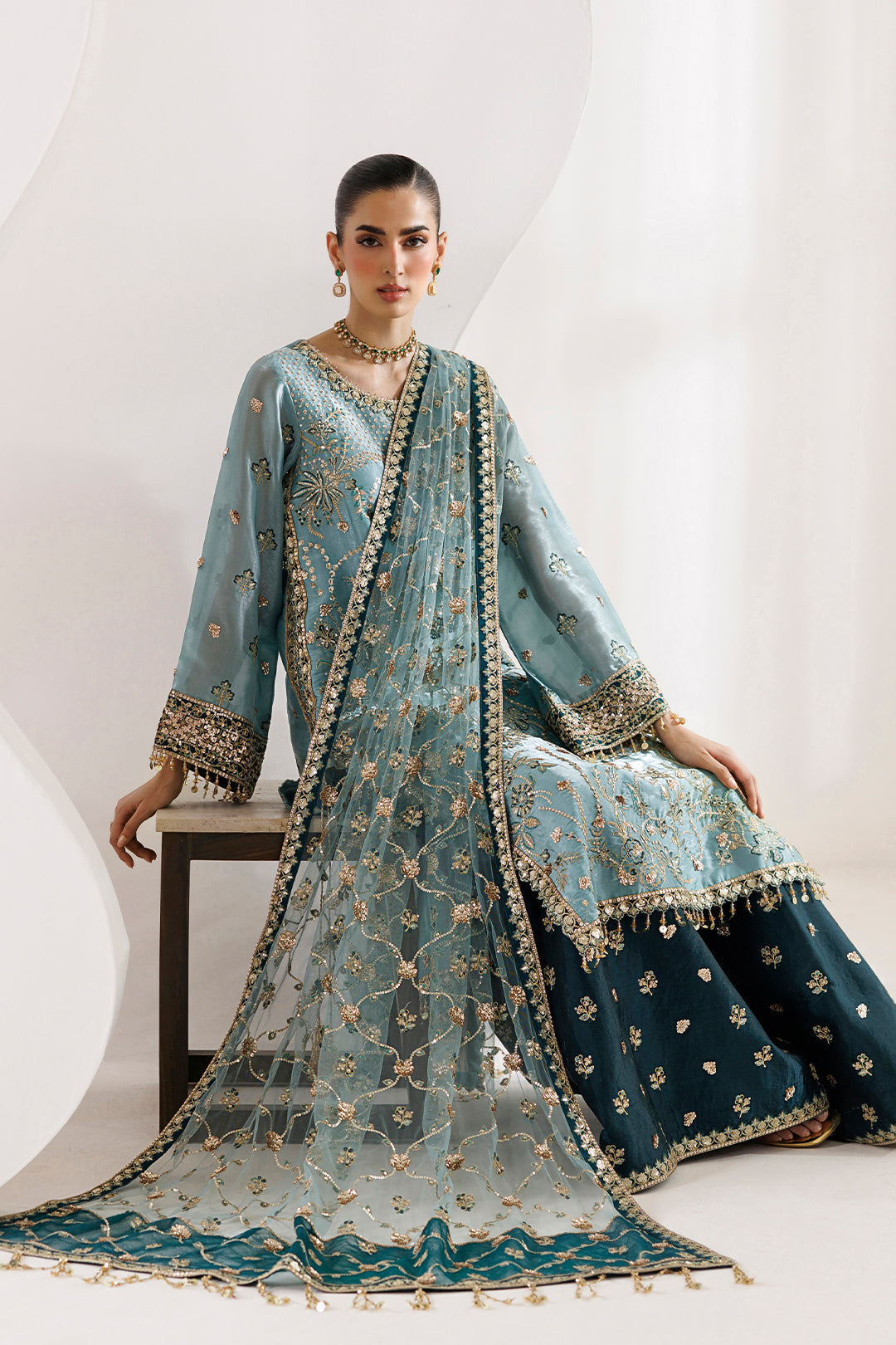 Alizeh | La Ruhe Formals | AF-CH-2266-Scotch - by Libasekhas UK - Registered Vendor of : Alizeh - 100% Original Designer Dress