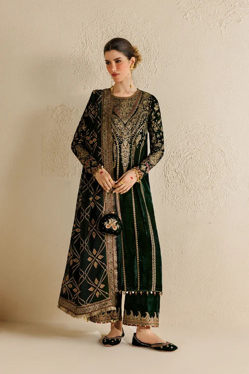 Jazmin | Velvet | Embroidered Velvet Formal CVF26-D07