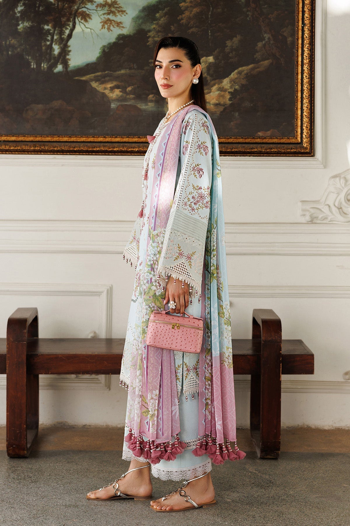 Alizeh | Eid Festive Lawn | AF-EL-7050-Sabrina - by Libasekhas UK - Registered Vendor of : Alizeh - 100% Original Designer Dress