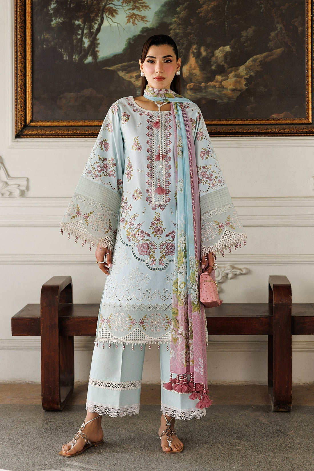 Alizeh | Eid Festive Lawn | AF-EL-7050-Sabrina - by Libasekhas UK - Registered Vendor of : Alizeh - 100% Original Designer Dress