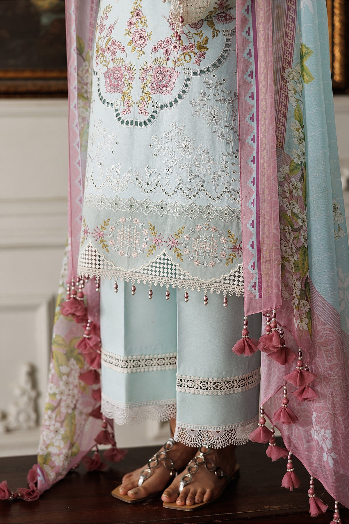 Alizeh | Eid Festive Lawn | AF-EL-7050-Sabrina - by Libasekhas UK - Registered Vendor of : Alizeh - 100% Original Designer Dress