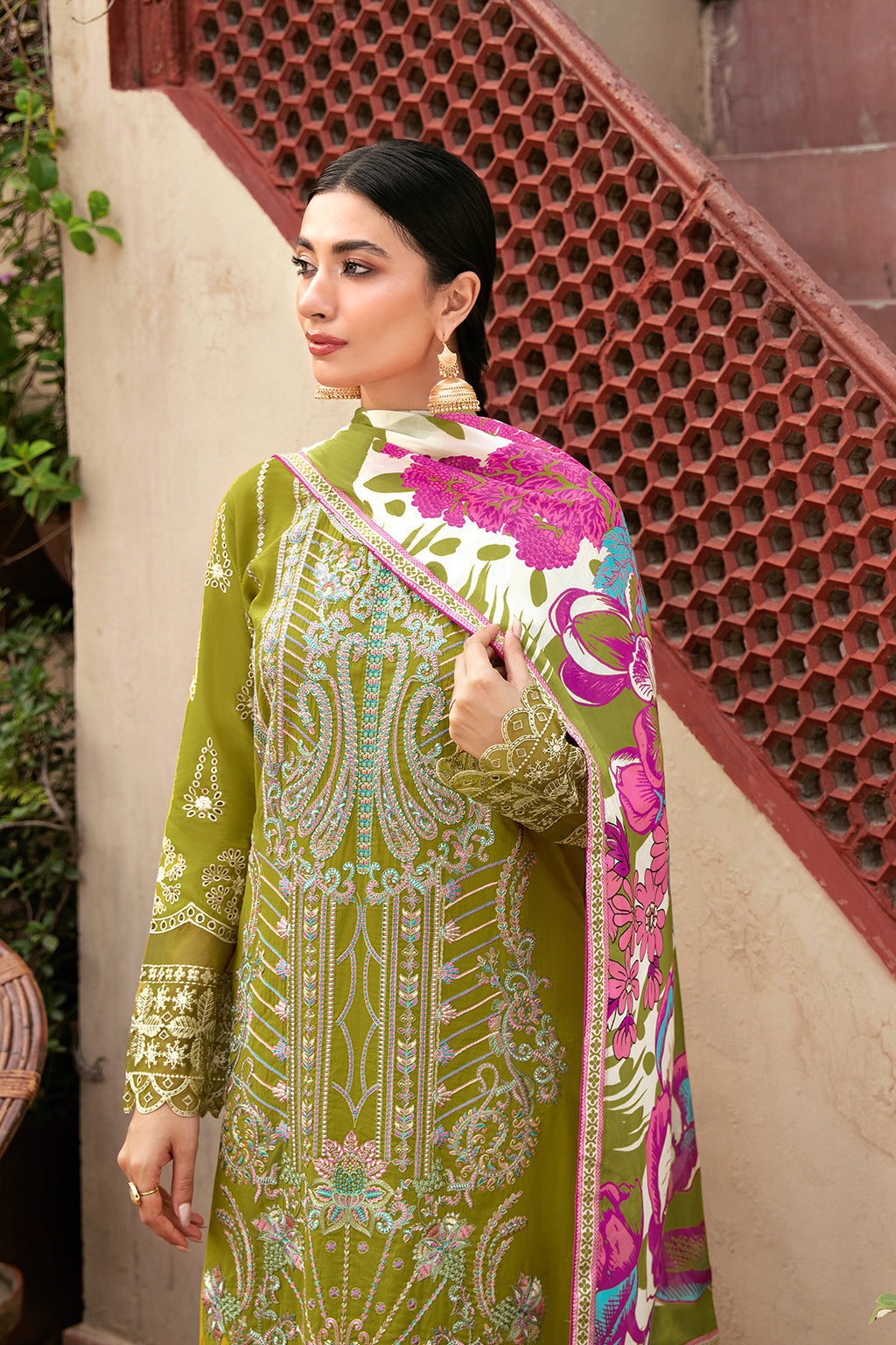 Ramsha | Luxury Lawn 24 | L-807 - by - Libasekhas UK - Registered Vendor of : Ramsha - 100% Original Designer Dresss